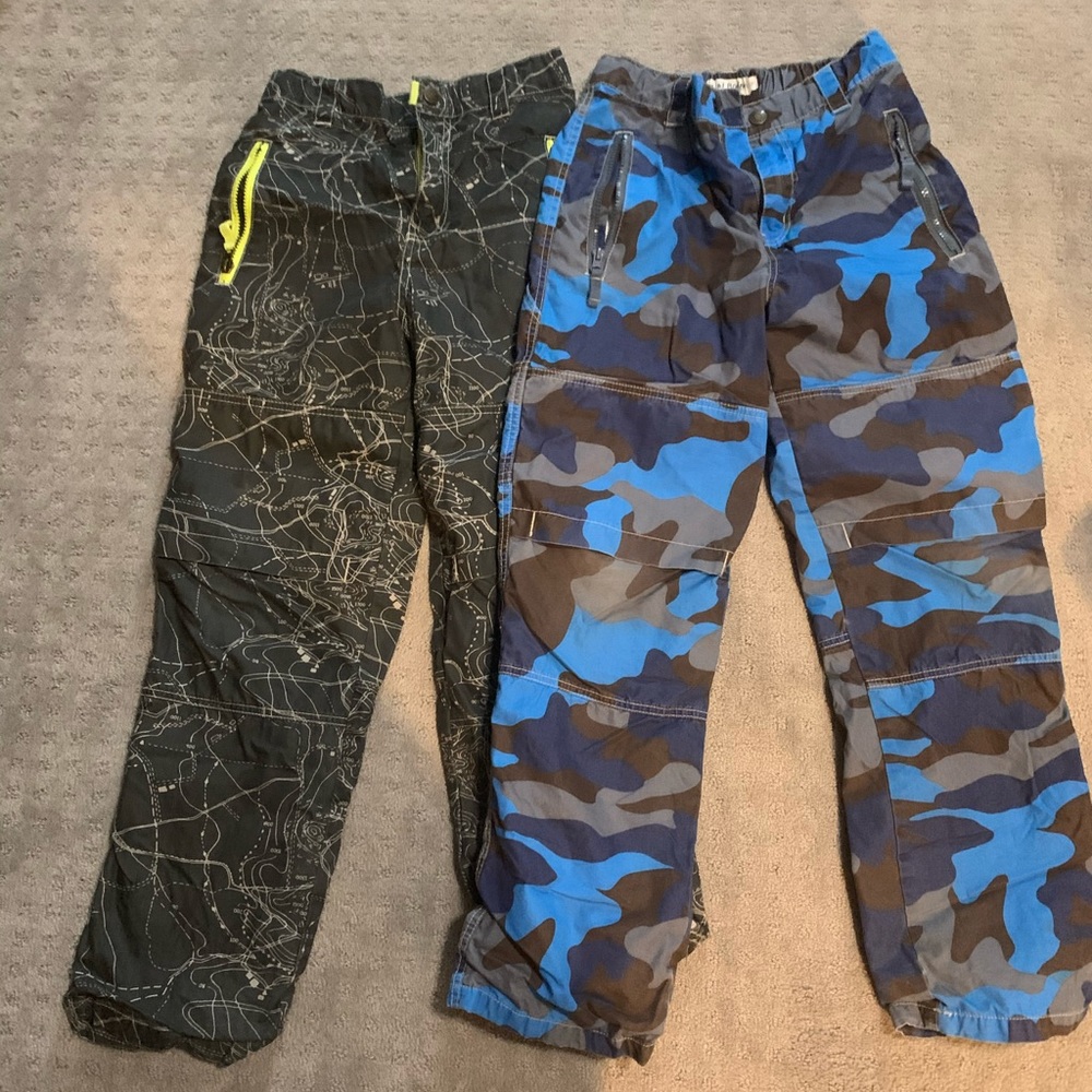 Mini Boden lined cargo pants size 12